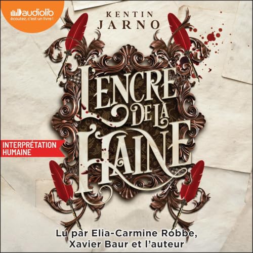 Couverture du livre audio L'Encre de la haine