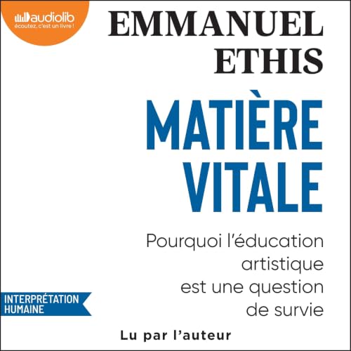Couverture du livre audio Matière vitale