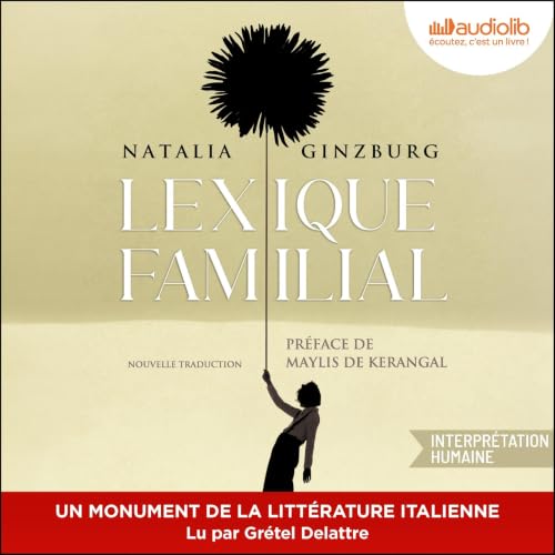 Couverture du livre audio Lexique familial - Prix Strega